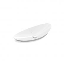 Kohler 20705-0 - Veil™ 38-1/2'' oval vessel bathroom sink