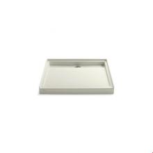 Kohler 9997-96 - Groove® 42'' x 42'' single-threshold rear center drain shower base