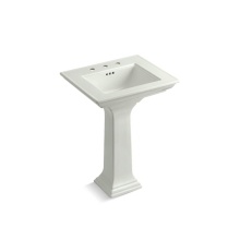 Kohler 2344-8-NY - Memoirs® Stately 25'' rectangular pedestal bathroom sink