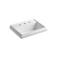 Kohler 2991-8-0 - Tresham® 21-3/4'' rectangular drop-in bathroom sink