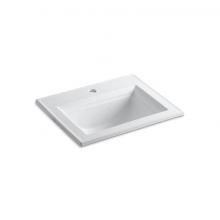 Kohler 2337-1-0 - Memoirs® Stately 22-3/4'' rectangular drop-in bathroom sink