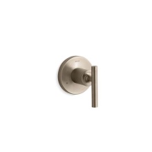 Kohler T14491-4-BV - Purist® MasterShower® transfer valve trim with lever handle