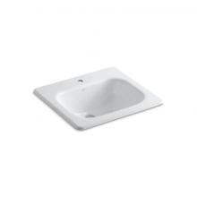 Kohler 2895-1-0 - Tahoe® 21'' rectangular drop-in bathroom sink