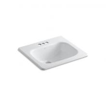 Kohler 2895-4-0 - Tahoe® 21'' rectangular drop-in bathroom sink