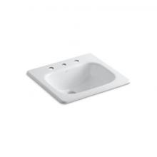 Kohler 2895-8-0 - Tahoe® 21'' rectangular drop-in bathroom sink