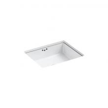 Kohler 2330-0 - Kathryn® 19-3/4'' rectangular undermount bathroom sink