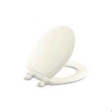 Kohler 4716-T-96 - Triko™ round-front toilet seat with plastic hinges