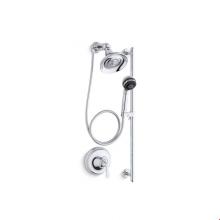 Kohler 10827-4-CP - Forte® Essentials performance showering package