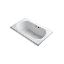 Kohler 1418-GW-0 - Memoirs® Bubblemassage™ Bask™ 6'' Bath