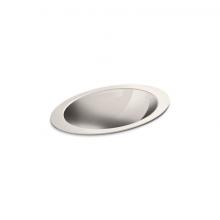 Kohler 2603-MU-NA - Rhythm® 23-1/4'' oval drop-in bathroom sink, no overflow