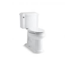 Kohler 3837-0 - Devonshire® Two-piece elongated toilet, 1.28 gpf