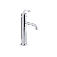 Kohler 14404-4A-CP - Purist® Tall single-handle bathroom sink faucet with Lever handle, 1.2 gpm