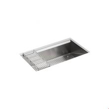 Kohler 3673-NA - 8 Degree™ 33'' x 18'' x 10'' Undermount large single-bowl kitchen