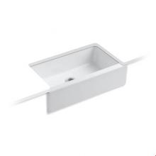 Kohler 6546-4U-0 - Dickinson® 33'' x 22-1/8'' x 8-5/8'' Undermount single-bowl far