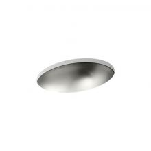 Kohler 2602-SU-NA - Rhythm® 23-1/4'' oval undermount bathroom sink, no overflow