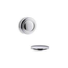 Kohler T37396-CP - PureFlo™ Traditional push-button bath drain trim