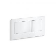 Kohler 6298-0 - Veil® Flush actuator plate for 2''x6'' in-wall tank and carrier system