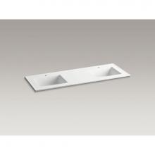 Kohler 2789-1-G81 - 61 CERAMIC IMPRESSIONS®DBL RECT ITB/CTR