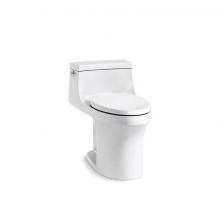 Kohler 5172-0 - San Souci® One-piece compact elongated toilet with concealed trapway, 1.28 gpf