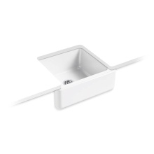 Kohler 5665-0 - Whitehaven® 23-1/2'' undermount single-bowl farmhouse kitchen sink