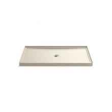 Kohler 8649-47 - Rely® 60'' x 34'' single-threshold shower base with center drain