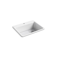 Kohler 8668-1A1-0 - Riverby® 27'' top-mount single-bowl kitchen sink