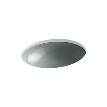 Kohler 2741-G8-B11 - Whist® 19'' oval wall-mount/undermount bathroom sink, no overflow