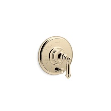 Kohler T72768-4-AF - Artifacts® Rite-Temp® pressure-balancing valve trim with push-button diverter and lever