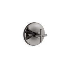 Kohler T14488-3-TT - Purist Mastershower Temperature Control Valve Trim With Cross Handle