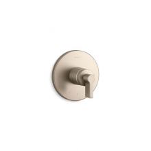 Kohler T78027-4-BV - Components® MasterShower® temperature control valve trim with Lever handle