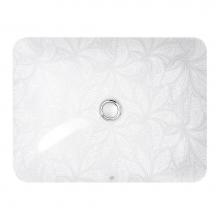 Kohler 29471-FP1-0 - Sartorial™ Paisley Caxton® 20'' rectangular undermount bathroom sink