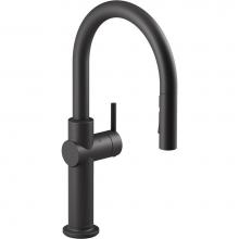 Kohler 22974-BL - Crue® Touchless pull-down kitchen sink faucet with three-function sprayhead