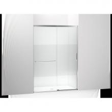 Kohler 707614-8G81-SH - Elate® Sliding shower door, 75-1/2'' H x 50-1/4 - 53-5/8'' W, with heavy