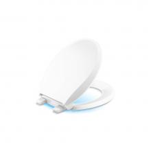 Kohler 75758-RL-0 - Cachet® Nightlight ReadyLatch® Quiet-Close™ round-front toilet seat