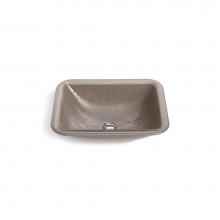 Kohler 28823-G3-B11 - Yepsen® 20'' rectangular undermount bathroom sink, no overflow