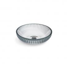 Kohler 28824-B11 - Salute® 15'' round vessel bathroom sink, no overflow