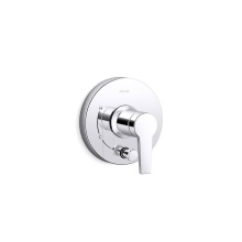 Kohler T49988-4-CP - Pitch Rite-Temp Valve Trim With Push-Button Diverter