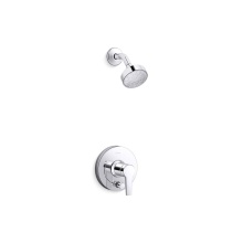 Kohler T49990-4G-CP - Pitch Rite-Temp Shower Trim Kit With Push-Button Diverter 1.75 Gpm