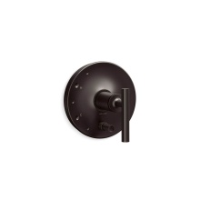 Kohler T14501-4-BGP - Purist® Rite-Temp® Valve Trim With Push-Button Diverter And Lever Handle