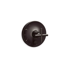 Kohler T14501-3-BGP - Purist® Rite-Temp® Valve Trim With Push-Button Diverter And Cross Handle