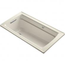 Kohler 1122-GHW-47 - Archer® 60'' x 30'' drop-in Heated BubbleMassage™ air bath with Bask&#x