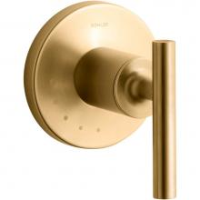 Kohler T14490-4-2MB - Purist® MasterShower® volume control valve trim with lever handle