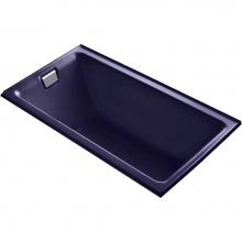 Kohler 855-L-DGB - Tea-for-Two 66'' x 36'' alcove bath with integral flange and left-hand drain