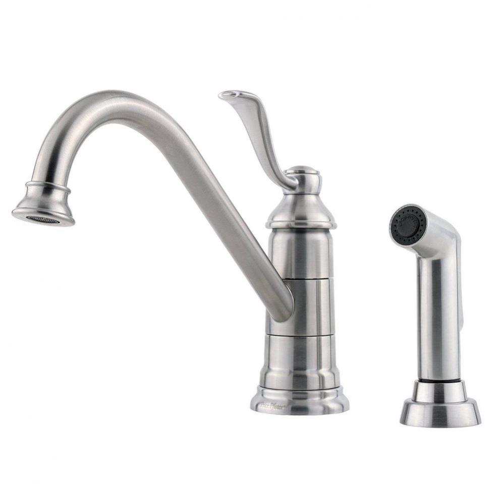 LG34-4PS0 - Stainless Steel - Single Handle Kitchen Faucet