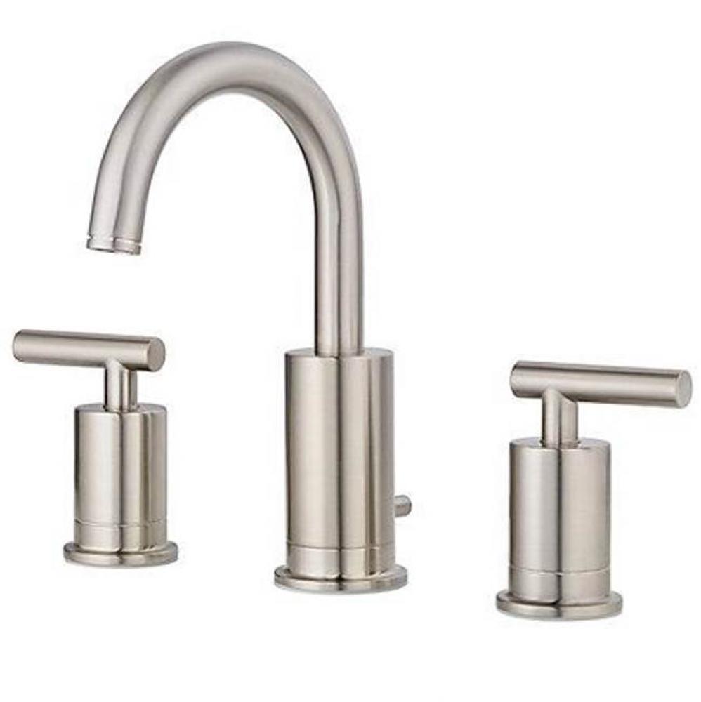 LG49-NC1K - Brushed Nickel - Two Handle Widespread Lavatory Faucet