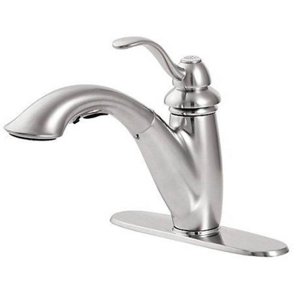 Marielle 1-Handle Pull-Out Kitchen Faucet in Polished Chrome