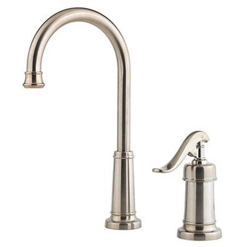 LG72-YP2K - Brushed Nickel - Single Handle Bar and Prep Faucet