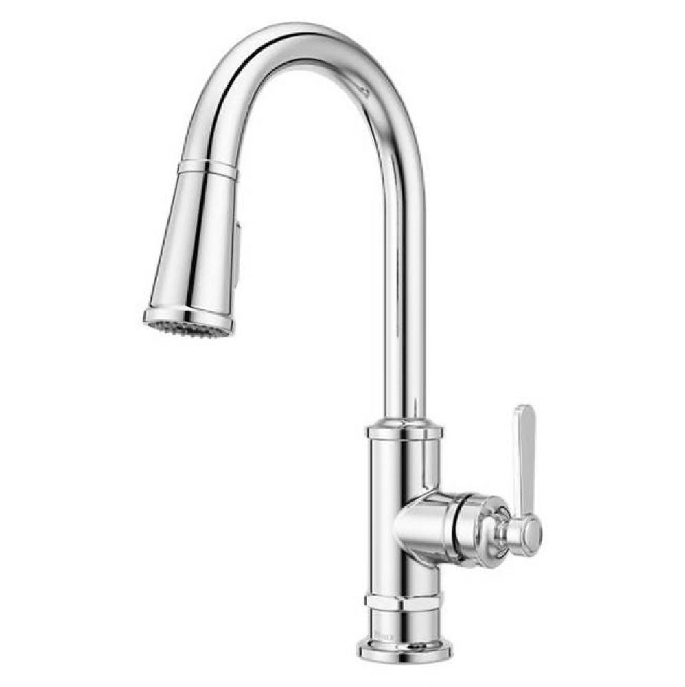 Port Haven 1-Handle Pull-Down Bar/Prep Kitchen Faucet