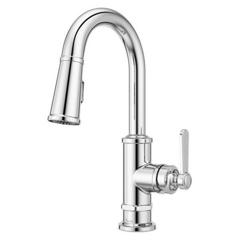 Port Haven 1-Handle Pull-Down Bar/Prep Kitchen Faucet