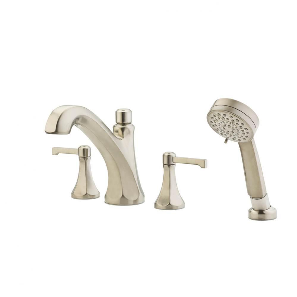 LG6-4DEK - Brushed Nickel - Roman Tub Trim with Hand Shower